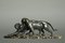 Plagnet, Art Deco Panther, Zinkguss auf Marmorsockel, 1930 6