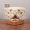 Stone Capital with Wooden Base 6