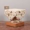 Stone Capital with Wooden Base 2