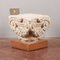 Stone Capital with Wooden Base 13