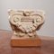 Stone Capital with Wooden Base 18