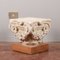 Stone Capital with Wooden Base 16
