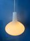 Opaline Glass Bulbo Pendant Lamp by Lisa Johansson Pape for Stockmann Orno 4