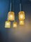 Mid-Century Crystal Glass Cascade Pendant Lamp 1
