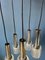 Mid-Century Crystal Glass Cascade Pendant Lamp 9