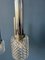 Mid-Century Crystal Glass Cascade Pendant Lamp 8