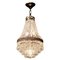 Vintage French Empire Style Tent and Waterfall Chandelier, 1920 1