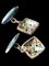 Edwardian Square Diamond Cufflinks, 1910, Set of 2 8
