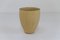 Mid-Century Danish Yellow Stoneware Vase by Saxbo, 1960s, Image 5