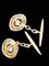 Edwardianische Manschettenknöpfe aus 18 Karat Platin mit Diamanten, 1910, 2 . Set 11