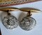 Edwardianische Manschettenknöpfe aus 18 Karat Platin mit Diamanten, 1910, 2 . Set 3