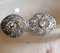 Edwardianische Manschettenknöpfe aus 18 Karat Platin mit Diamanten, 1910, 2 . Set 6