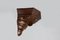 19th Century Art Deco Architectural Wall Mounted Console in Oak, France, 1890s, Image 9