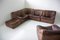Canapé et Fauteuil DS-46 Vintage Modulaire avec Ottomane de De Sede, 1970s, Set de 6 5