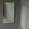 Miroir Vintage Rectangulaire avec Cadre en Laiton, 1950s 7
