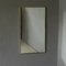 Miroir Vintage Rectangulaire avec Cadre en Laiton, 1950s 1