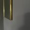 Miroir Vintage Rectangulaire avec Cadre en Laiton, 1950s 5