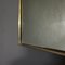 Miroir Vintage Rectangulaire avec Cadre en Laiton, 1950s 3