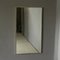 Miroir Vintage Rectangulaire avec Cadre en Laiton, 1950s 8