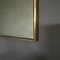 Miroir Vintage Rectangulaire avec Cadre en Laiton, 1950s 6