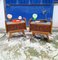 Briar and Glass Bedside Tables, Italy, 1950s, Set of 2, Image 16