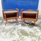 Briar and Glass Bedside Tables, Italy, 1950s, Set of 2, Image 4