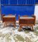 Briar and Glass Bedside Tables, Italy, 1950s, Set of 2, Image 5
