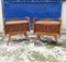 Briar and Glass Bedside Tables, Italy, 1950s, Set of 2, Image 2