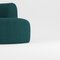 Hug Modular Sofa in Boucle Petrol Blue by Ferrianisbolgi, Set of 2, Image 2