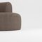 Hug Modular Sofa in Boucle Light Brown by Ferrianisbolgi, Set of 2, Image 2