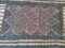 Vintage Tuareg Berber Teppich aus Leder und Holz 6