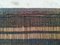 Vintage Tuareg Berber Teppich aus Leder und Holz 3