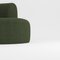 Canapé Modulable Hug Vert Boucle par Ferrianisbolgi, Set de 2 2