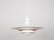 Vintage Danish Sofie Pendant Lamp by Kurt Wiborg for Jeka, 1980s, Image 12