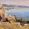 L. Loni, escuela francesa Marina, de 1890 a 1910, óleo sobre tabla, enmarcado, Imagen 7