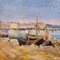 L. Loni, escuela francesa Marina, de 1890 a 1910, óleo sobre tabla, enmarcado, Imagen 6