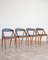Chaises de Salle à Manger Modèle 31 par Kai Kristiansen pour Schou Andersen Møbelfabrik, Danemark, 1950s, Set de 4 1