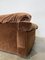Canapé Vintage en Velours Marron par Afra & Tobia Scarpa pour B&B Italia, 1980 8