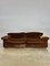 Canapé Vintage en Velours Marron par Afra & Tobia Scarpa pour B&B Italia, 1980 1