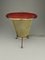 Deutsche Mid-Century Tischlampe aus Metallgewebe, 1950er 3
