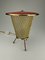 Deutsche Mid-Century Tischlampe aus Metallgewebe, 1950er 1
