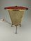 Deutsche Mid-Century Tischlampe aus Metallgewebe, 1950er 2