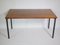 Teak Metal Dining Table, 1960s, Image 1
