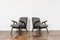 Set of Mid-Century Modern Oak Armchairs, 1960s 8