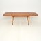 Vintage Danish Teak Drop Leaf Dining Table attributed to Borge Mogensen for Søborg Møbelfabrik, 1960s, Image 1