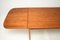 Vintage Danish Teak Drop Leaf Dining Table attributed to Borge Mogensen for Søborg Møbelfabrik, 1960s, Image 5