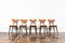 Dining Chairs by H & J Kurmanowicz, Poland, 1950s, Set of 5 4