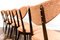 Dining Chairs by H & J Kurmanowicz, Poland, 1950s, Set of 5 11
