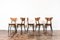 Dining Chairs by H & J Kurmanowicz, Poland, 1950s, Set of 5 2
