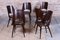 Mid-Century Chairs in Beech by Oswald Heardtl, Czech, 1950s, Set of 6 8